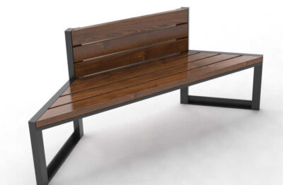 Ławki parkowe Modern Dual 0187